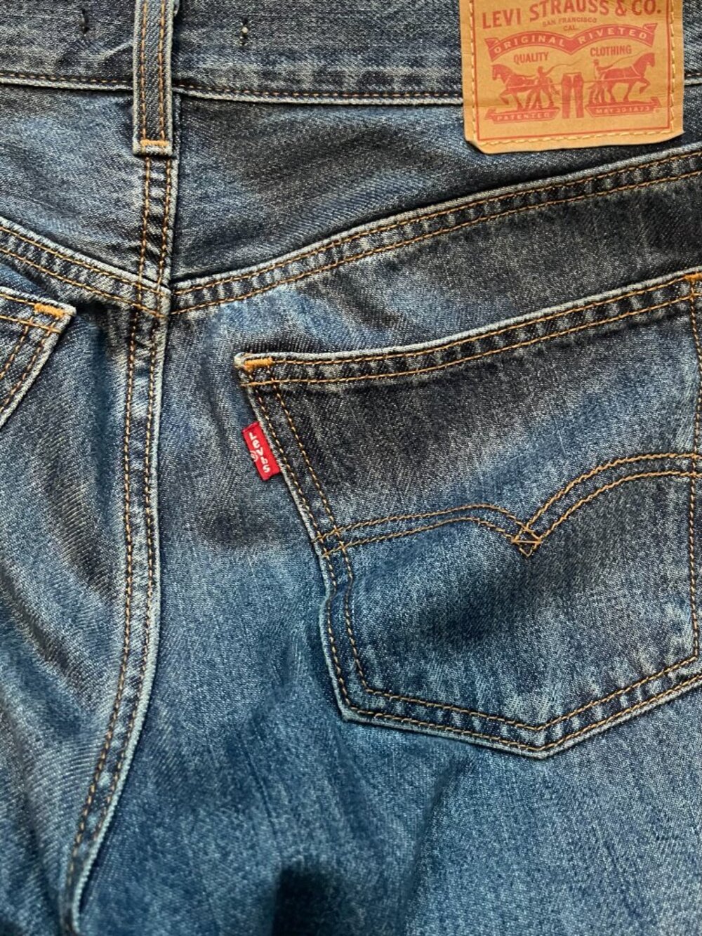 Levi low pro women's jeans Sz 27 - Picture 14 of 14